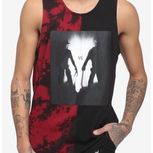 Freddy Vs. Jason Split Wash Tank Top